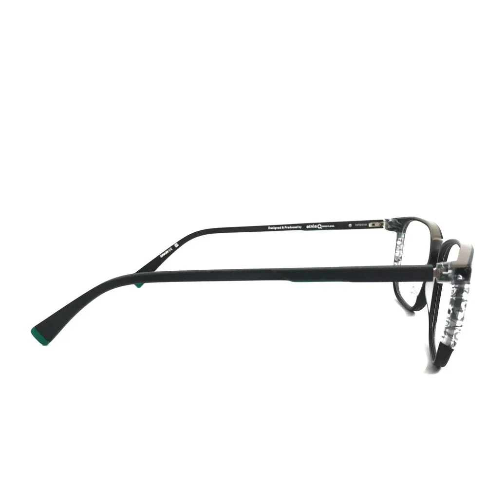 Etnia Barcelona Eyeglasses Frames DANIEL GRBK Gray Green Black Square 55-17-148